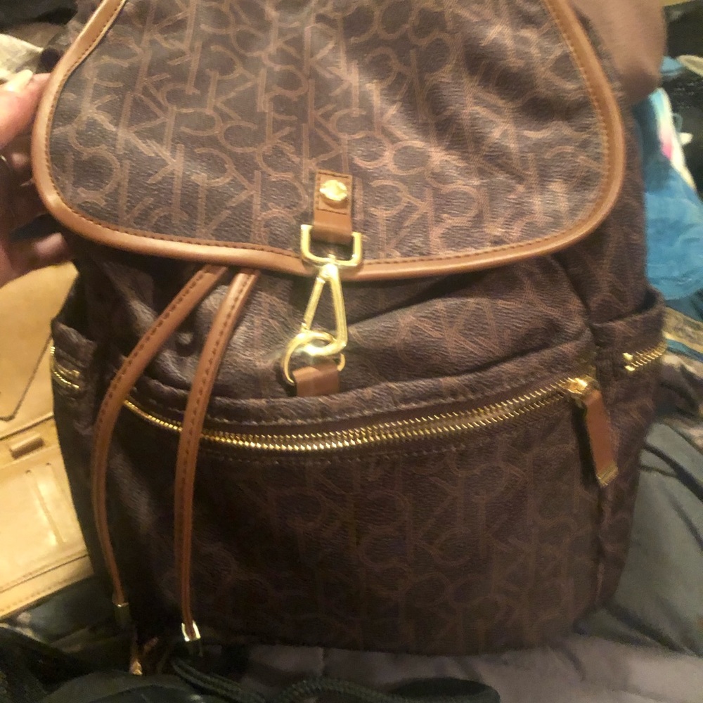 Calvin Klein backpack purse